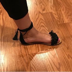 Tassel sandals